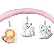 Lionelo Flower Flamingo — Bettchen 3in1