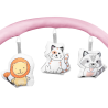 Lionelo Flower Flamingo — Bettchen 3in1