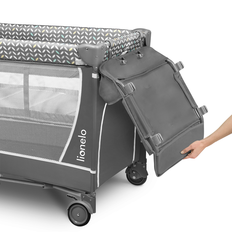 Lionelo Flower Grey Scandi — Bettchen 3in1