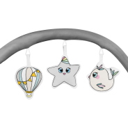 Lionelo Flower Grey Scandi — Bettchen 3in1