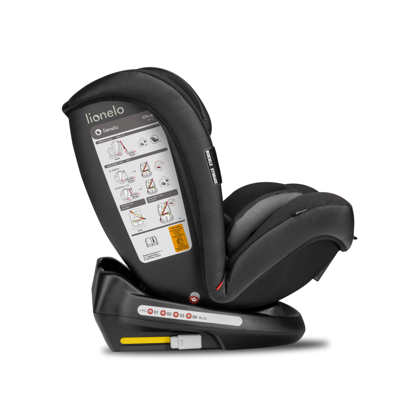 Lionelo Oliver Black — Kindersitz 9-36 kg