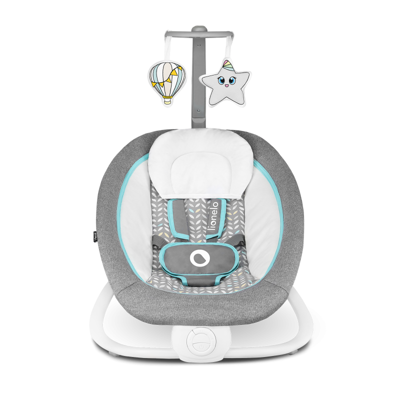Lionelo Pascal Grey Scandi — Babywippe