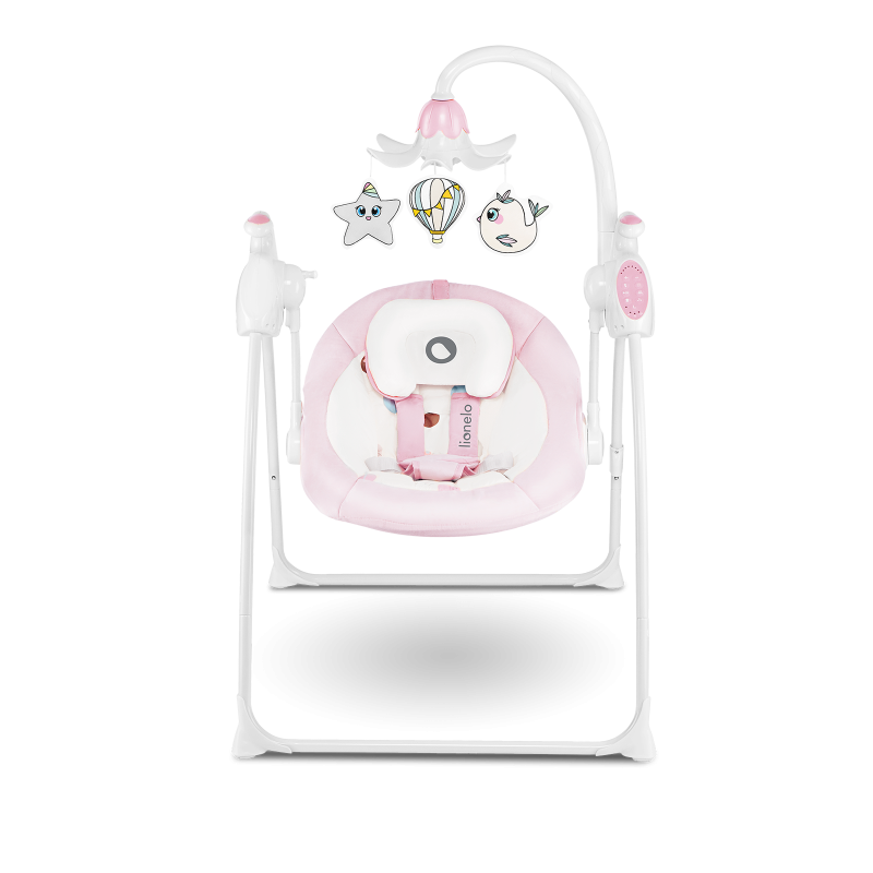 Lionelo Robin Pink — Babywippe