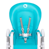Lionelo Linn Plus Turquoise — Hochstuhl