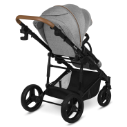 Lionelo Mari Tour 3in1 Grey Stone — Kombikinderwagen