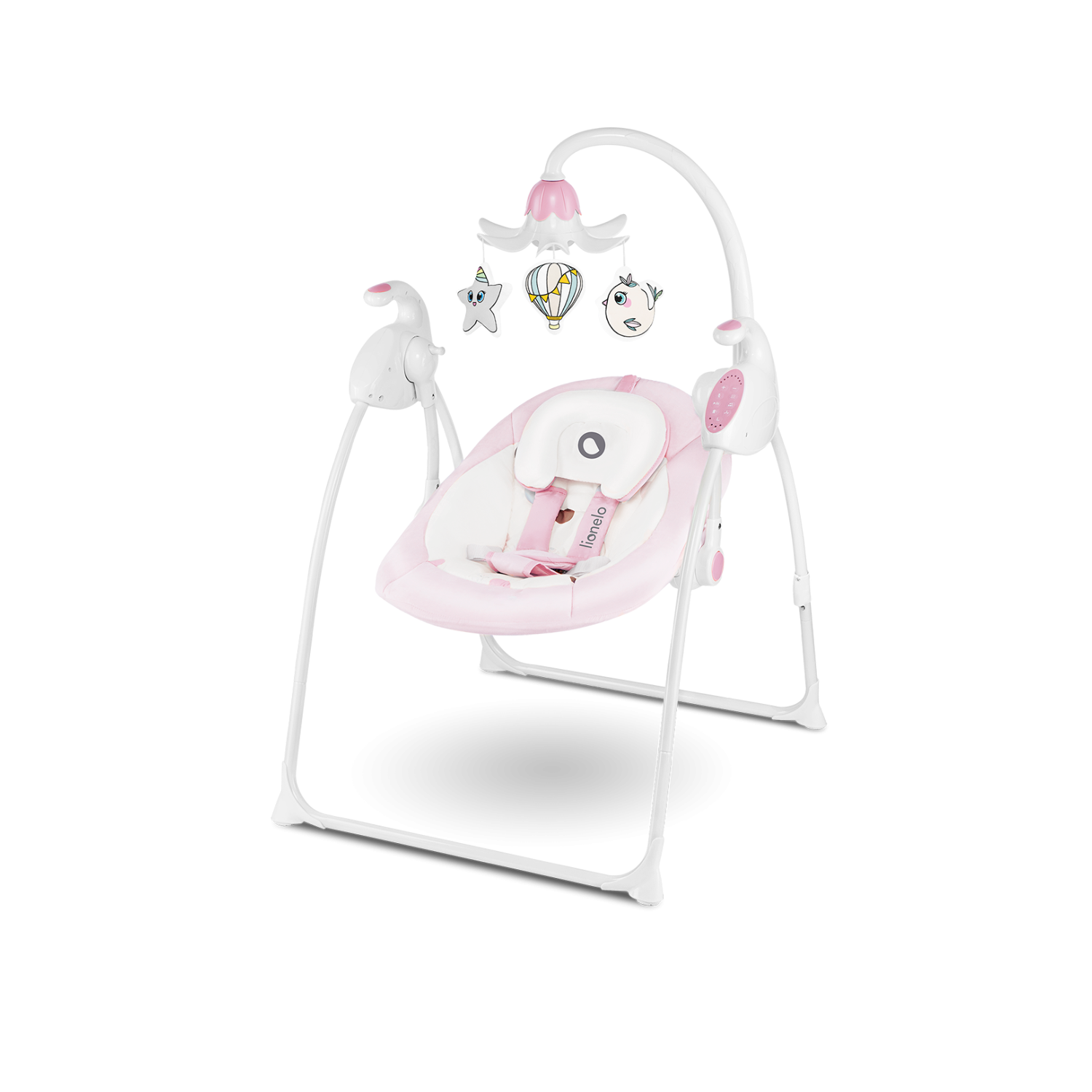 Lionelo Robin Pink — Babywippe