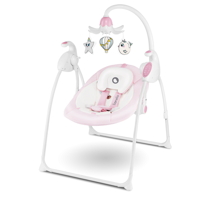 Lionelo Robin Pink — Babywippe