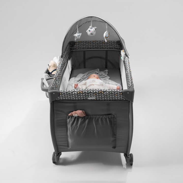 Lionelo Sven Plus Blue Navy — bettchen 2 in 1