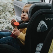 Lionelo Bastiaan RWF Beige Latte — Kindersitz 0-36 kg