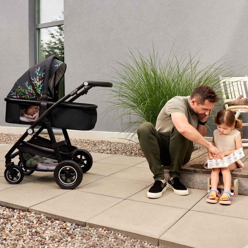 Lionelo Amber 2in1 Grey Stone — Kombikinderwagen