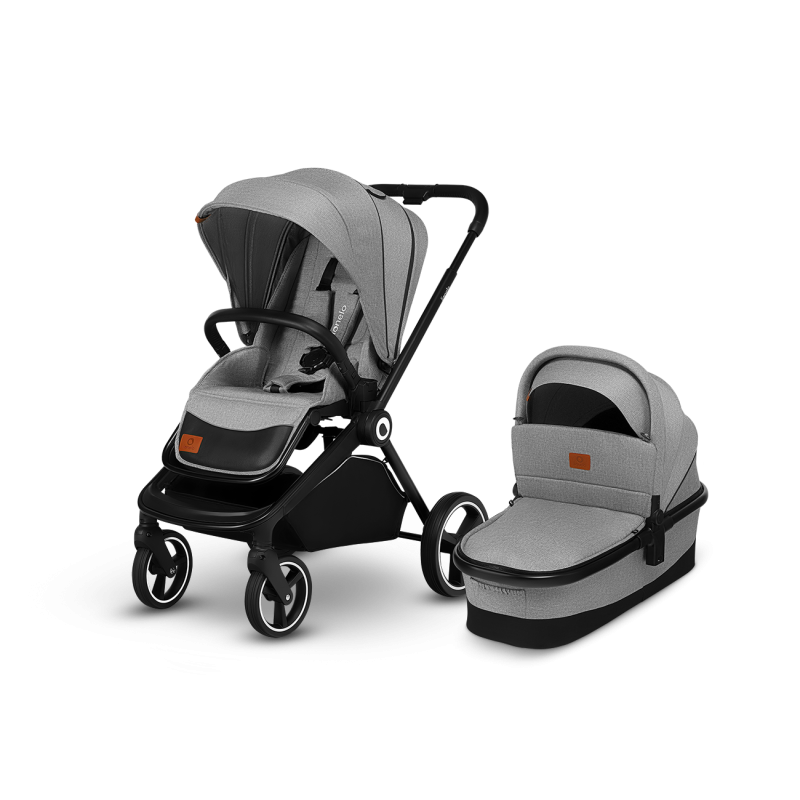 Lionelo Mika 2in1 Grey Stone — Kombikinderwagen
