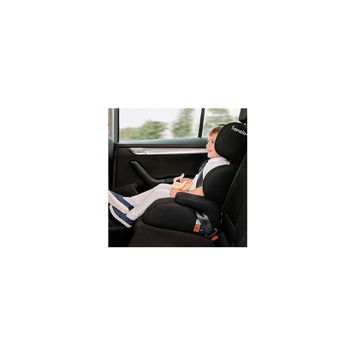 Lionelo Lars Sporty Black — Autokindersitz 15-36 kg