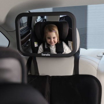 Lionelo Sett Black Carbon— Auto-Sicherheitsrückspiegel