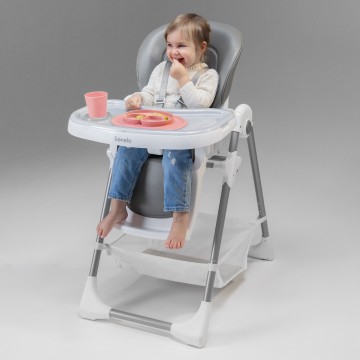 Lionelo Linn Plus Grey — fütterungsstuhl