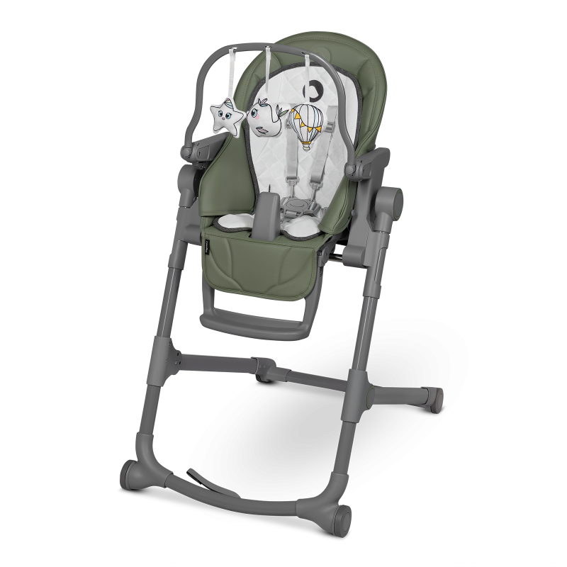 Lionelo Cora Plus Green Olive — Hochstuhl