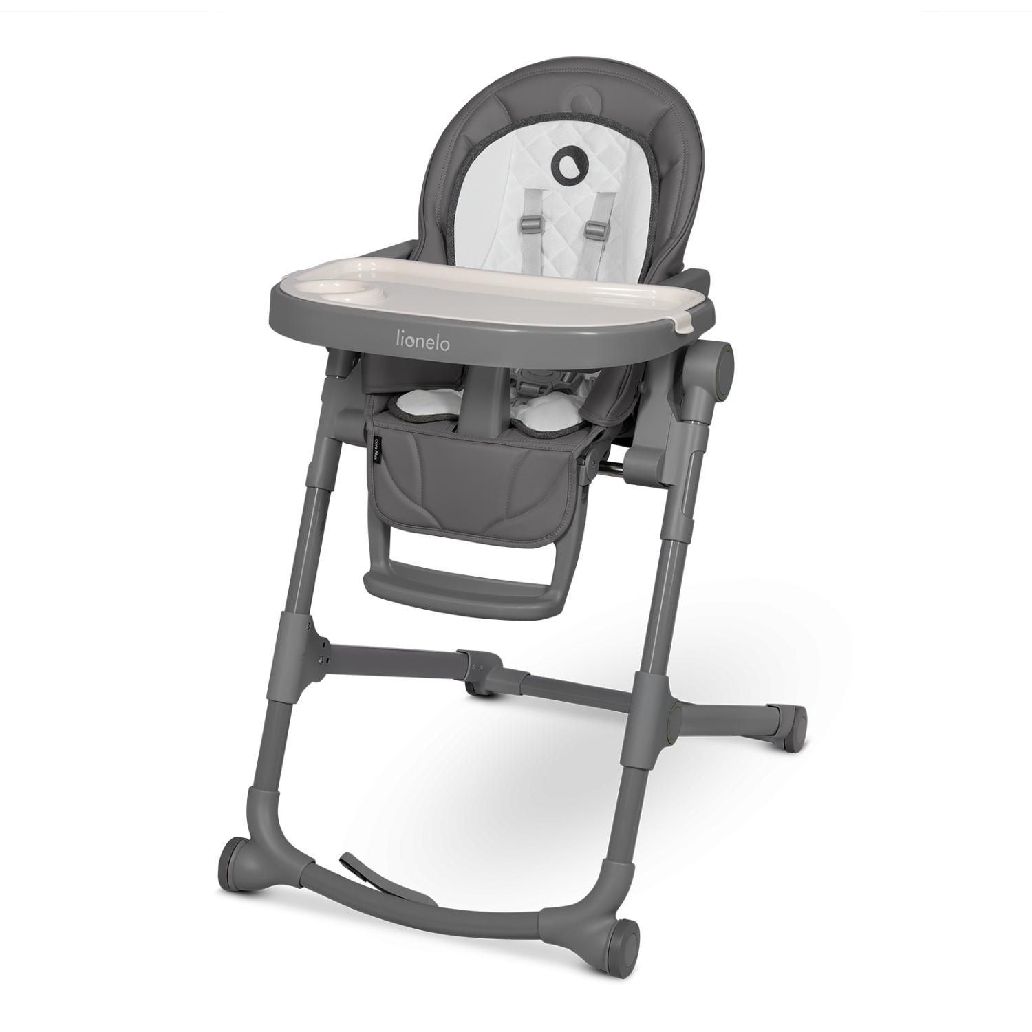 Lionelo Cora Plus Grey Stone — Hochstuhl