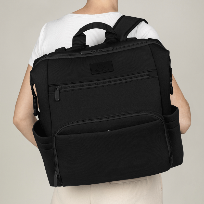 Lionelo Cube Black — Wickelrucksack