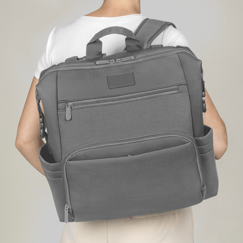 Lionelo Cube Grey — Wickelrucksack