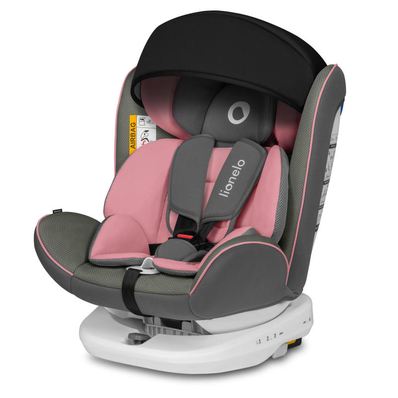 Lionelo Bastiaan Pink Baby — Kindersitz 0-36 kg
