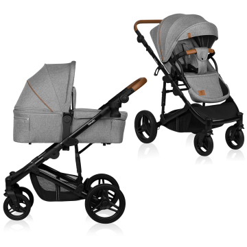 Lionelo Mari Tour 2 in 1 Grey Stone — Kombikinderwagen 2in1
