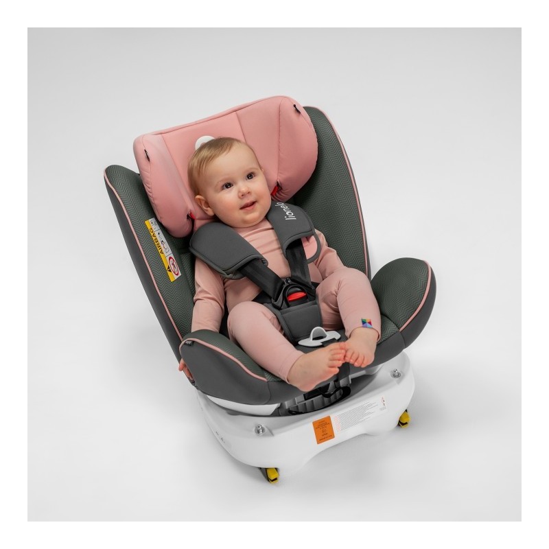Lionelo Bastiaan Grey Black — Kindersitz 0-36 kg