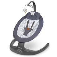 Lionelo Ralf Grey White — Babywippe