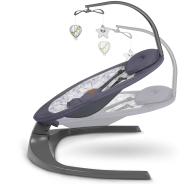 Lionelo Ralf Grey White — Babywippe