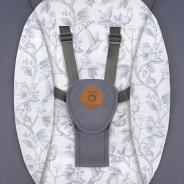 Lionelo Ralf Grey White — Babywippe