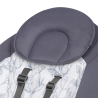 Lionelo Ralf Grey White — Babywippe