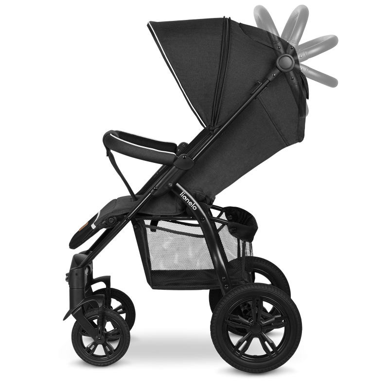 Lionelo Annet Tour Black Carbon— Buggy