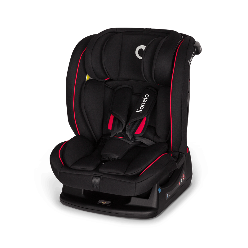 Lionelo Aart Black Carbon Red — Kindersitz 0-36 kg