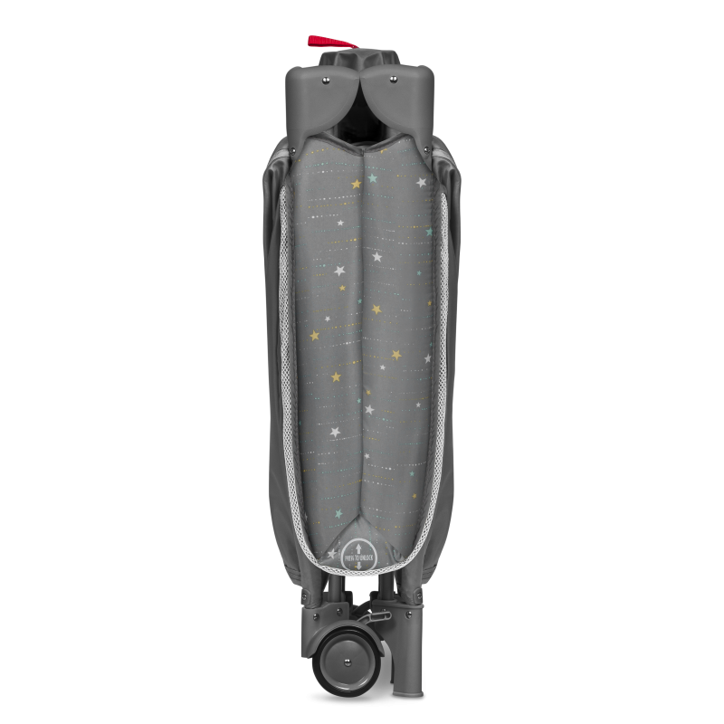 Lionelo Stefi Plus Grey Multicolor — Bettchen 2in1