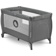 Lionelo Stefi Plus Grey Multicolor — Bettchen 2in1