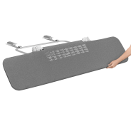 Lionelo Lora XL Grey Stone — Schutzgitter