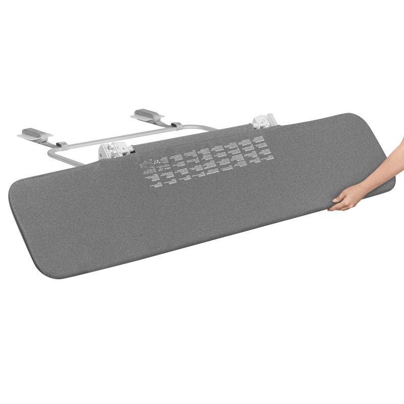 Lionelo Lora XL Grey Stone — Schutzgitter