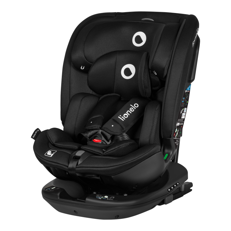 Lionelo Bastiaan RWF i-Size Black — Kindersitz