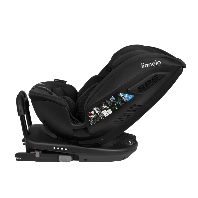 Lionelo Bastiaan RWF i-Size Black — Kindersitz