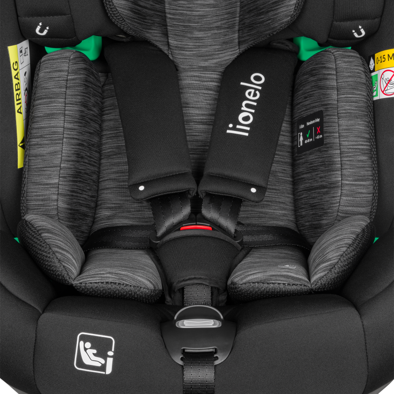 Lionelo ​​Braam i-Size Black Carbon — Kindersitz