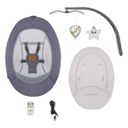Lionelo Ralf Grey Graphite — Babywippe