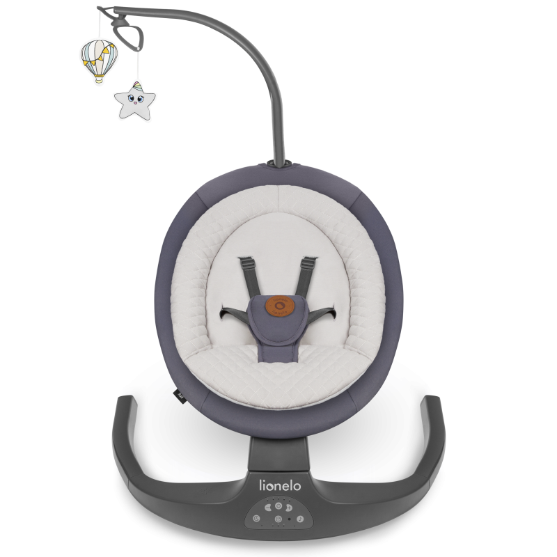 Lionelo Ralf Grey Graphite — Babywippe