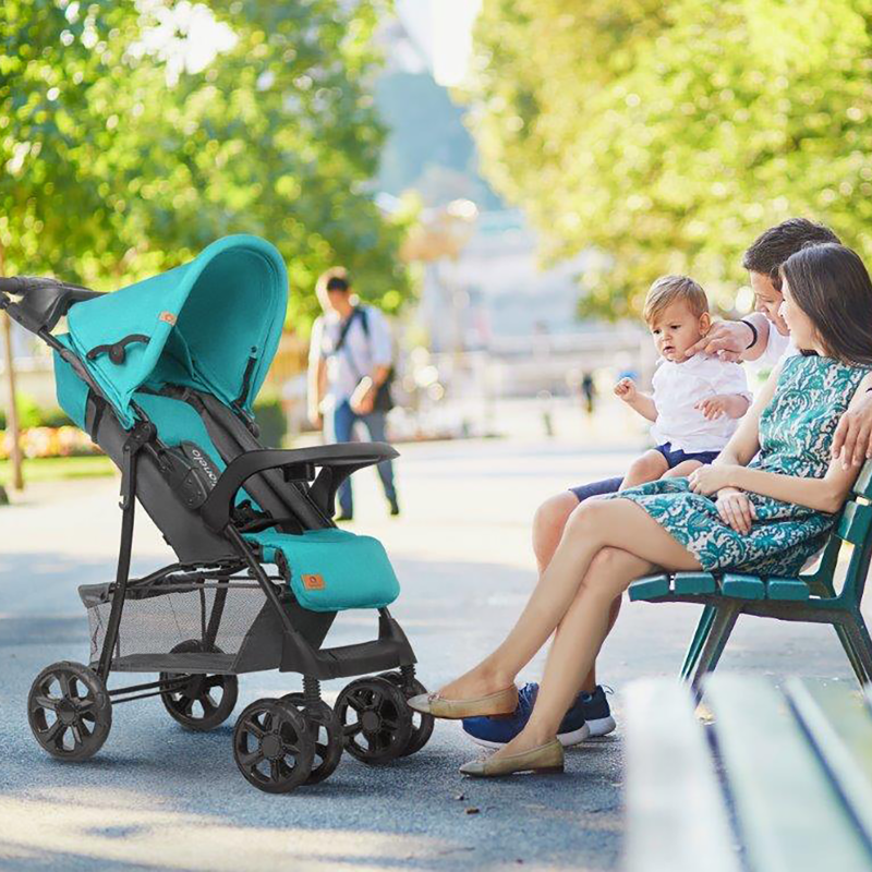 Lionelo Emma Plus Vivid Turquoise — Buggy
