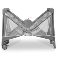 Lionelo Flower Grey Stone — Bettchen 3in1