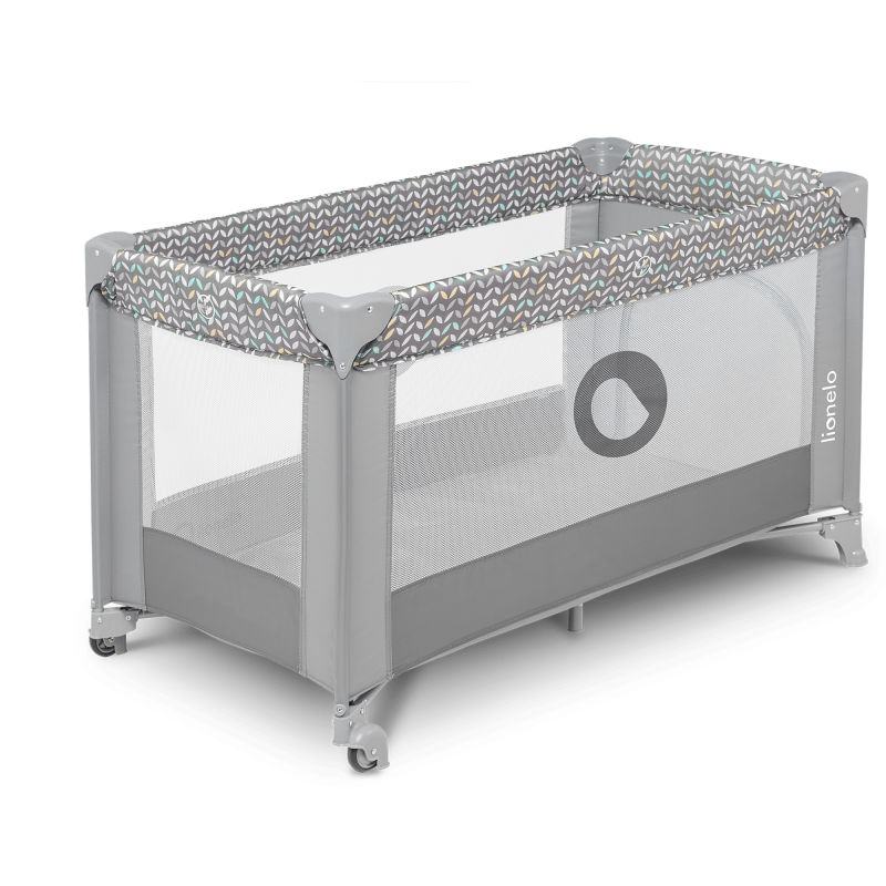 Lionelo Stefi Grey Concrete Multicolor — Bettchen 2in1