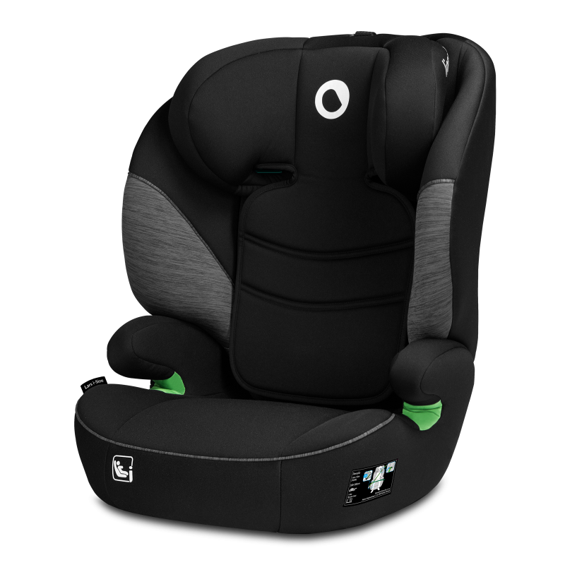 Lionelo Lars i-Size Black Grey — Kindersitz