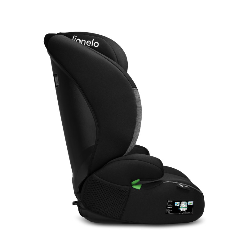 Lionelo Lars i-Size Black Grey — Kindersitz