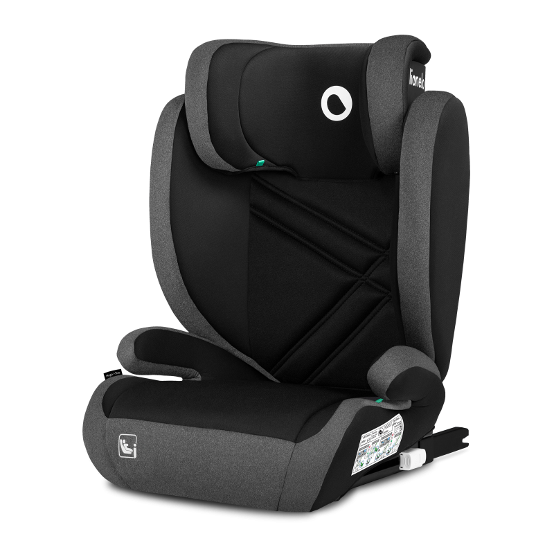 Lionelo Hugo i-Size Black Grey — Kindersitz
