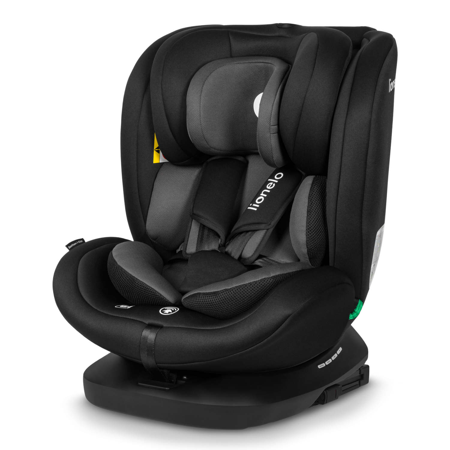 Lionelo Bastiaan i-Size Black Grey —  Kindersitz