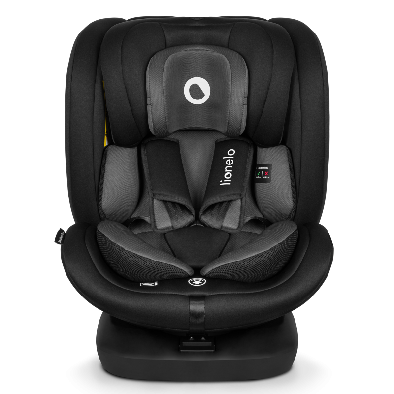 Lionelo Bastiaan i-Size Black Grey —  Kindersitz