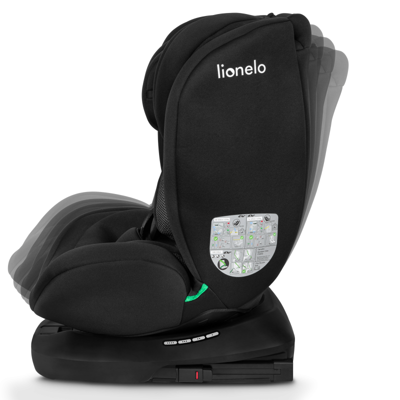 Lionelo Bastiaan i-Size Black Carbon —  Kindersitz