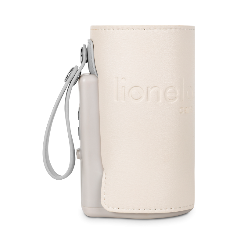 Lionelo Thermup Go Plus Beige Sand — Tragbarer Flaschenwärmer